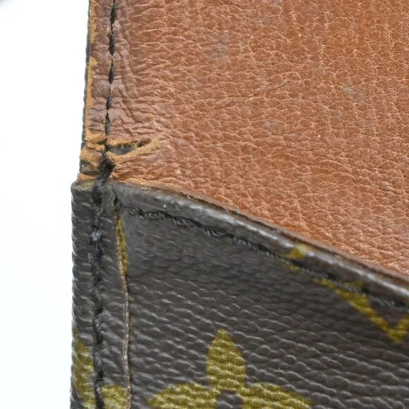 LOUIS VUITTON Cartouchiere GM Shoulder Bag Monogram Leather Brown M51252 39KC446 - Picture 9 of 16